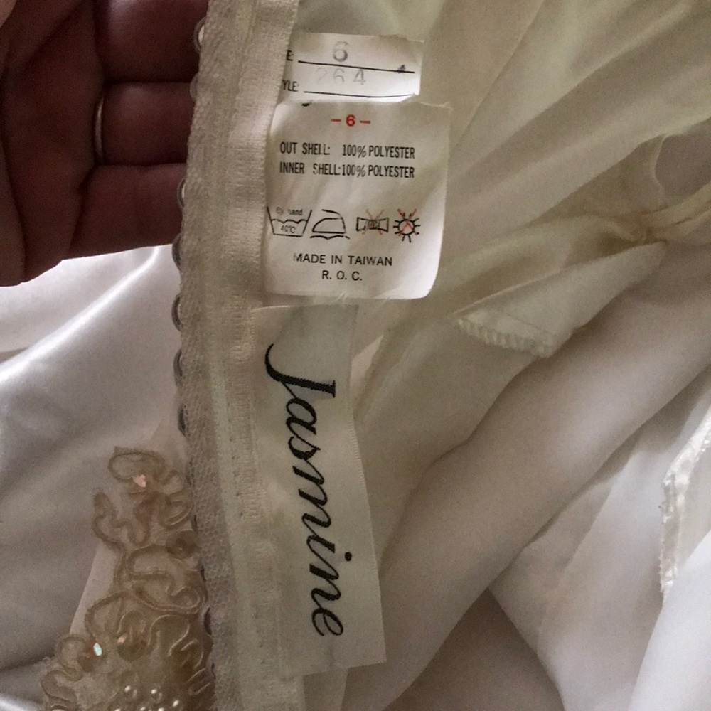 A jasmine wedding dress